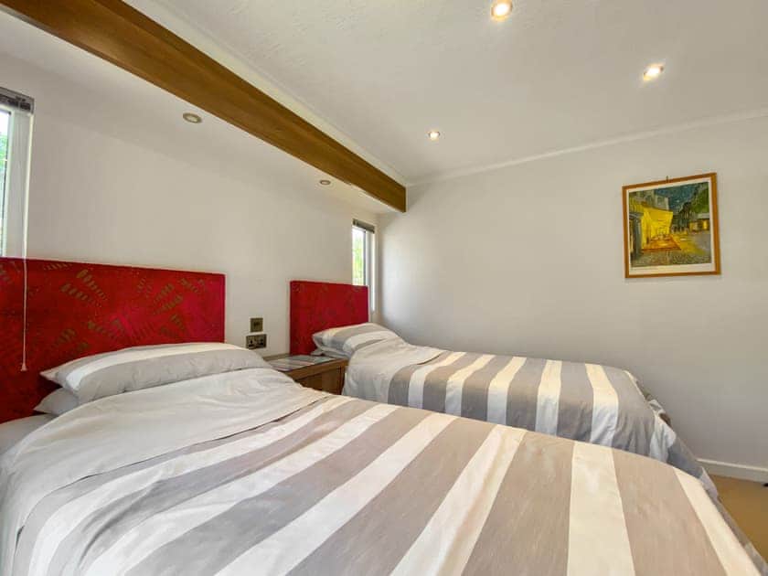 Twin bedroom | West View, Weston-super-Mare