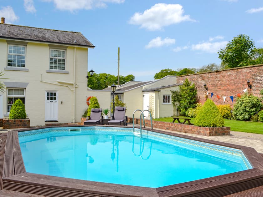Swimming pool | Wold Retreat - Wold Cottage, Nafferton, near Bridlington