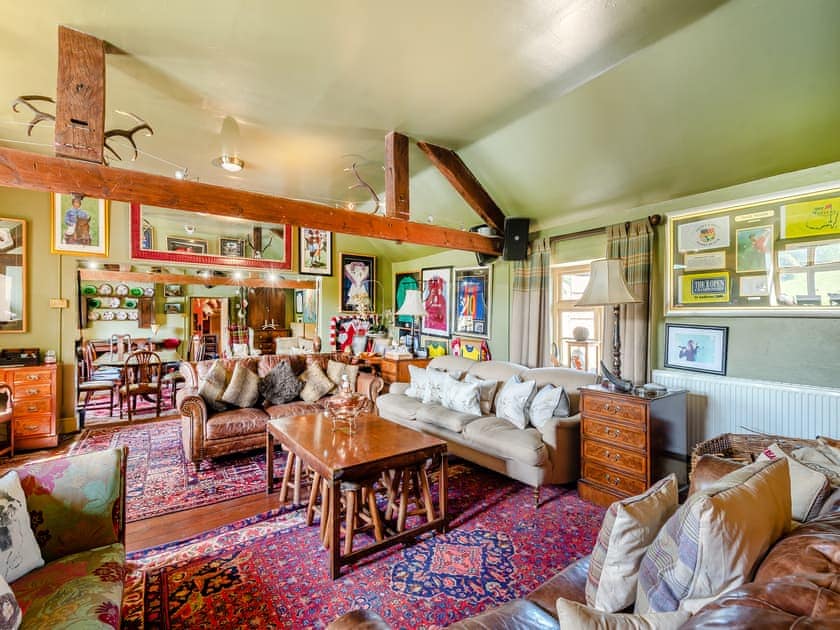 Living area | Croxton Lodge & Curlews Nest, Croxton Kerrial, Near Grantham
