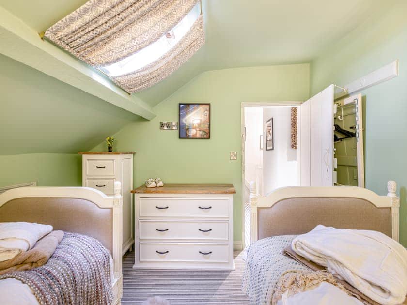 Twin bedroom | Minafon, Aberdovey, near Machynllleth