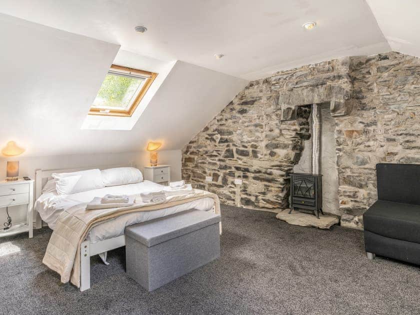 Double bedroom | The Forge, Llanfair Clydogau, near Lampeter