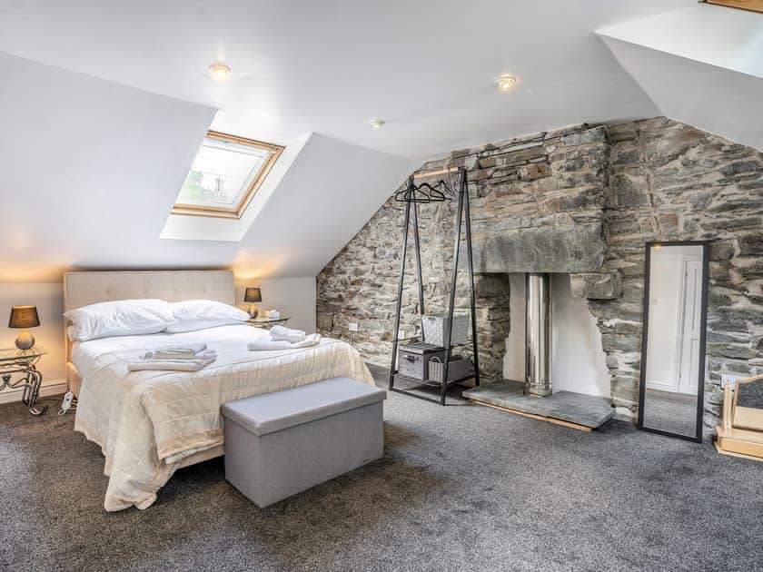 Double bedroom | The Forge, Llanfair Clydogau, near Lampeter