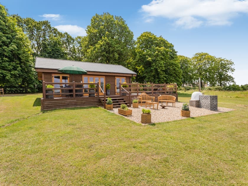 Exterior | Bramble Lodge - The Orchard Luxury Lodges, Hadleigh