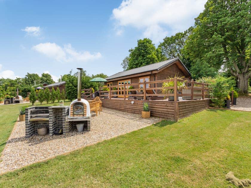 Exterior | Bramble Lodge - The Orchard Luxury Lodges, Hadleigh