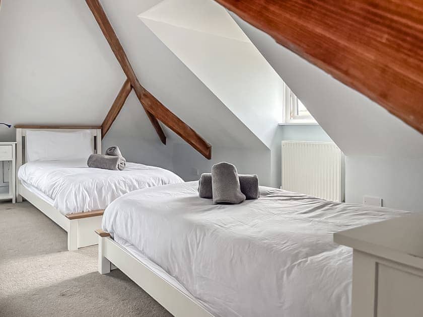 Twin bedroom. 2nd Floor. | The Light House, Gwithian