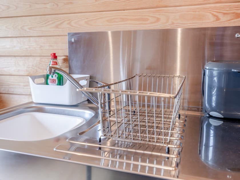 Kitchen area | Pod Two - Darnells Luxury Glamping, Ross-on-Wye