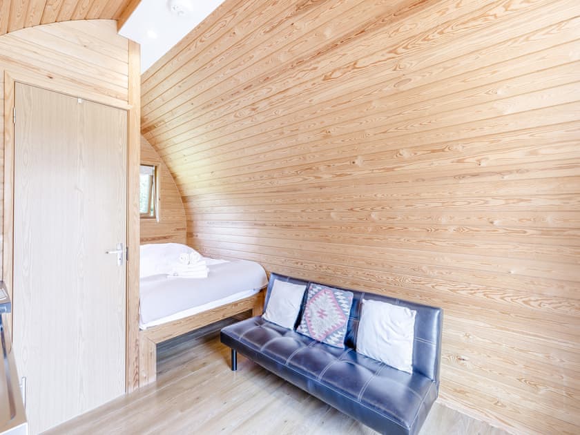 Open plan living space | Pod Two - Darnells Luxury Glamping, Ross-on-Wye