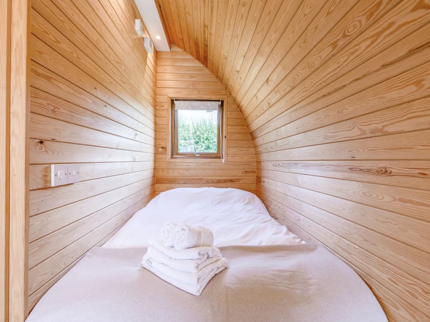 Double bedroom | Pod Two - Darnells Luxury Glamping, Ross-on-Wye