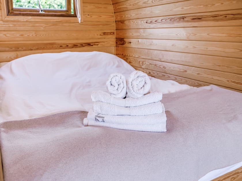 Double bedroom | Pod One - Darnells Luxury Glamping, Ross-on-Wye