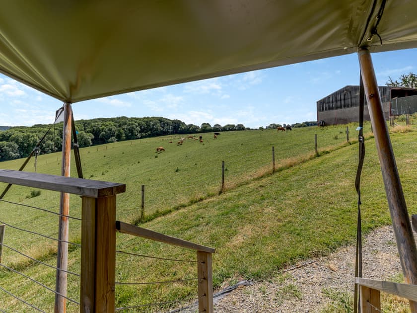 View | Safari Tent One - Darnells Luxury Glamping, Ross-on-Wye