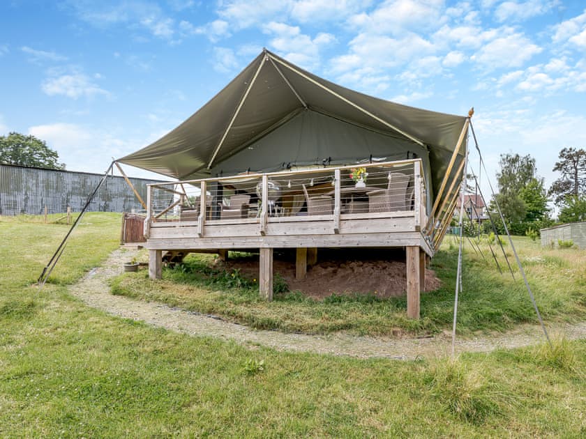 Exterior | Safari Tent One - Darnells Luxury Glamping, Ross-on-Wye