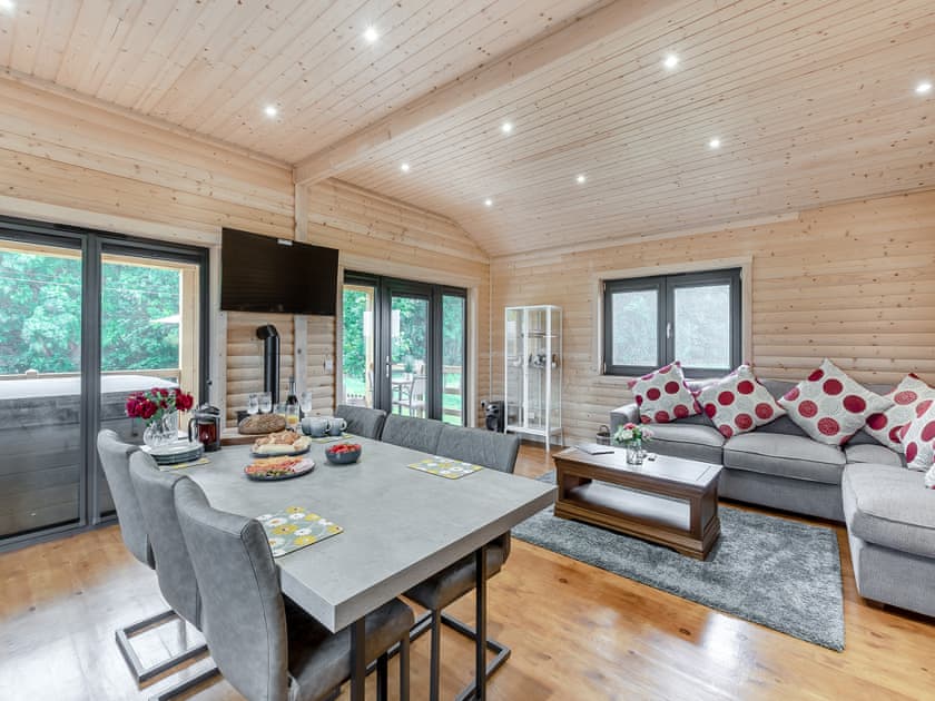 Dining Area | Alpaca Lodge, Grantham