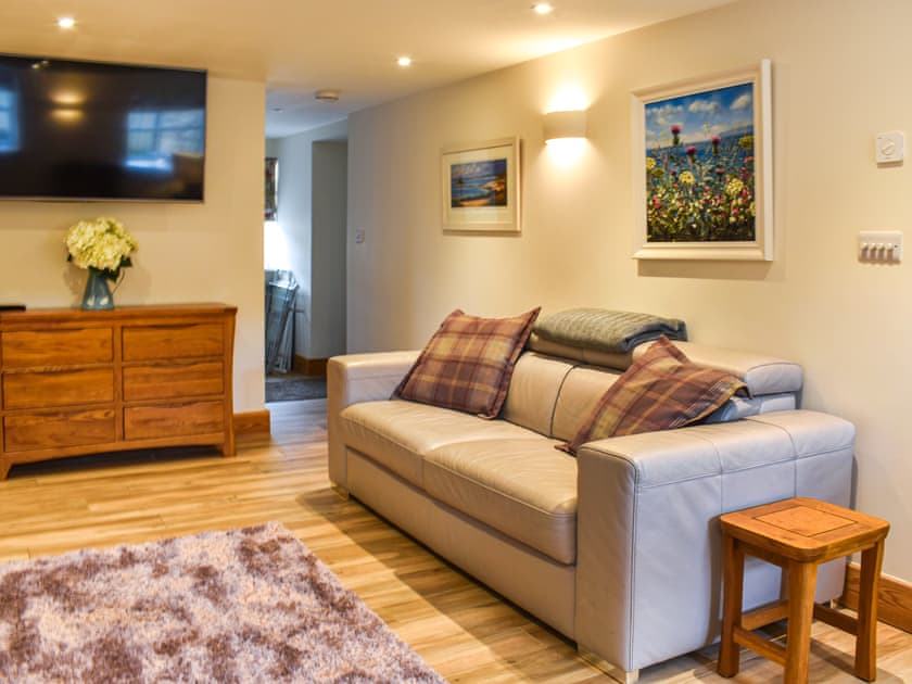 Cosy living room with wood burner | Midge - Lower Trembath, Buryas Bridge, near Penzance