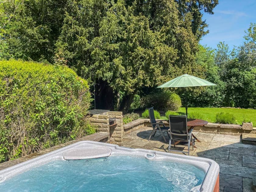 Hot tub | Church Cottage, Darley Bridge, near Matlock