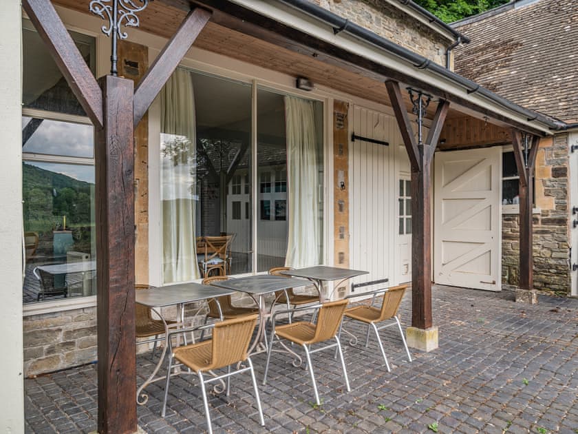 Sitting-out-area | Court Cottage, Knill, near Presteigne