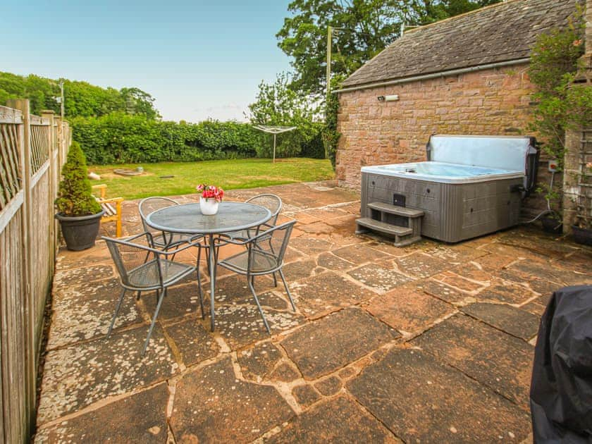 Patio | The Bothy - The Wheat Shed and The Bothy, Calthwaite, near Penrith