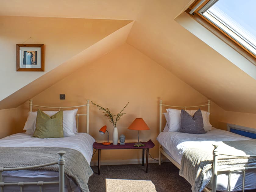 Twin bedroom | Castle View, Scarborough
