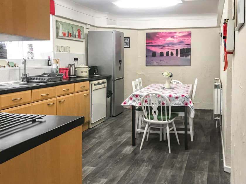 Informal dining area within kitchen | Bryn Euryn Cottage, Rhos-on-Sea, near Colwyn Bay
