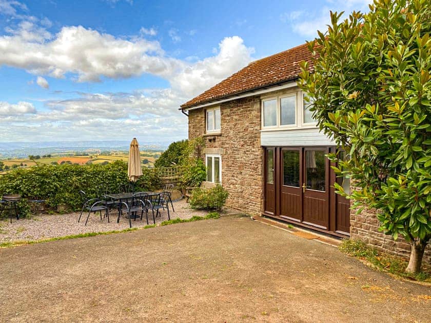 Wonderful holiday property with fabulous views over the Vale of Usk | The Haybarn, Devauden, near Chepstow