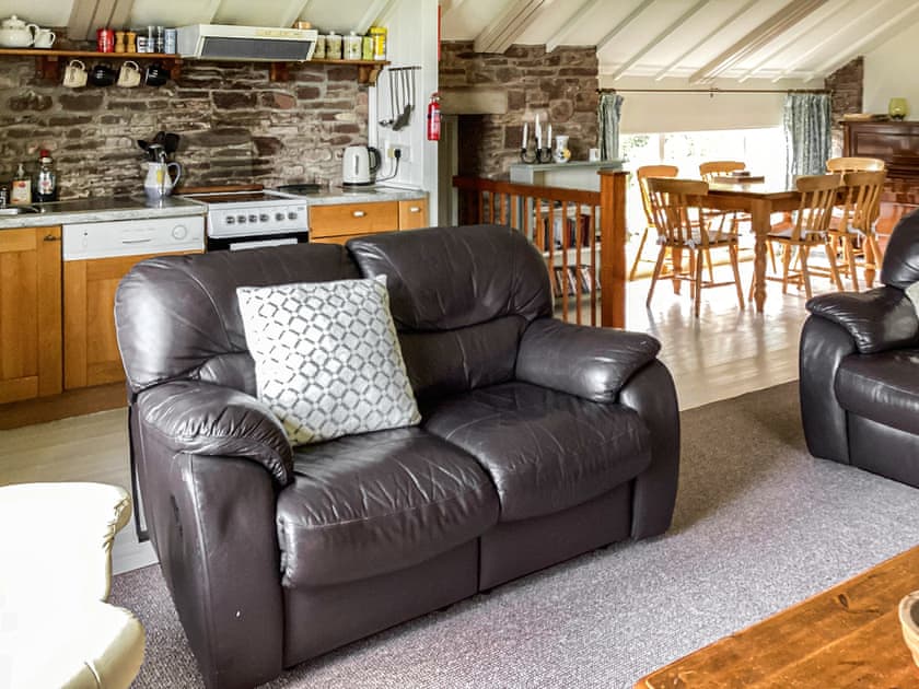 Light and spacious living area | The Haybarn, Devauden, near Chepstow