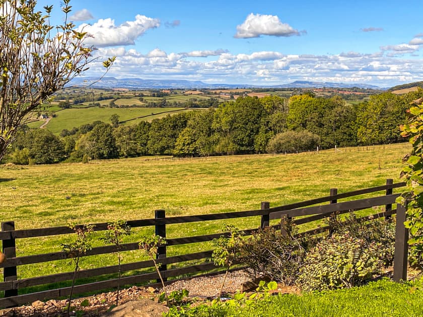 Wonderful views of the beautiful surrounding countryside | The Haybarn, Devauden, near Chepstow