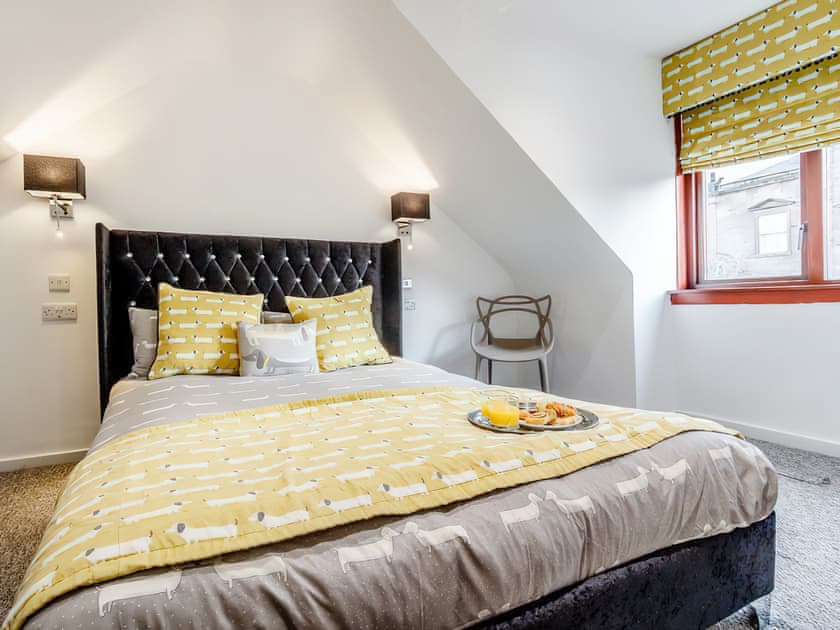 Double bedroom | The Golden Crown, Tarbolton, near Ayr