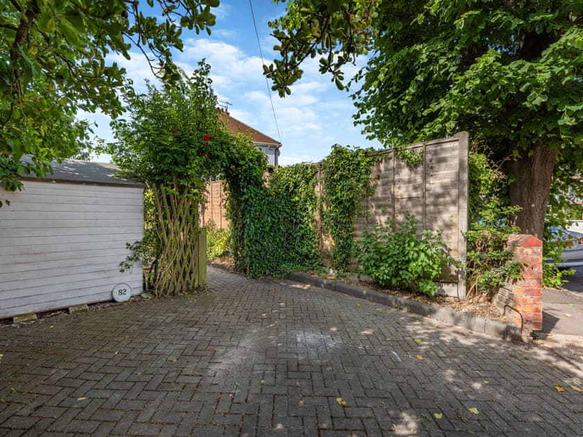 Private car parking bay at the front of the property.  | Greenfield Cottage 1866, Worthing