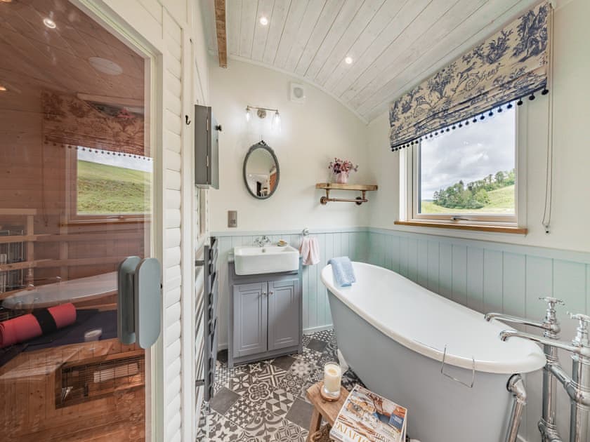 Bathroom | The Liddel Dutch Barn - Liddel Holiday Properties, Saughtree, near Kielder