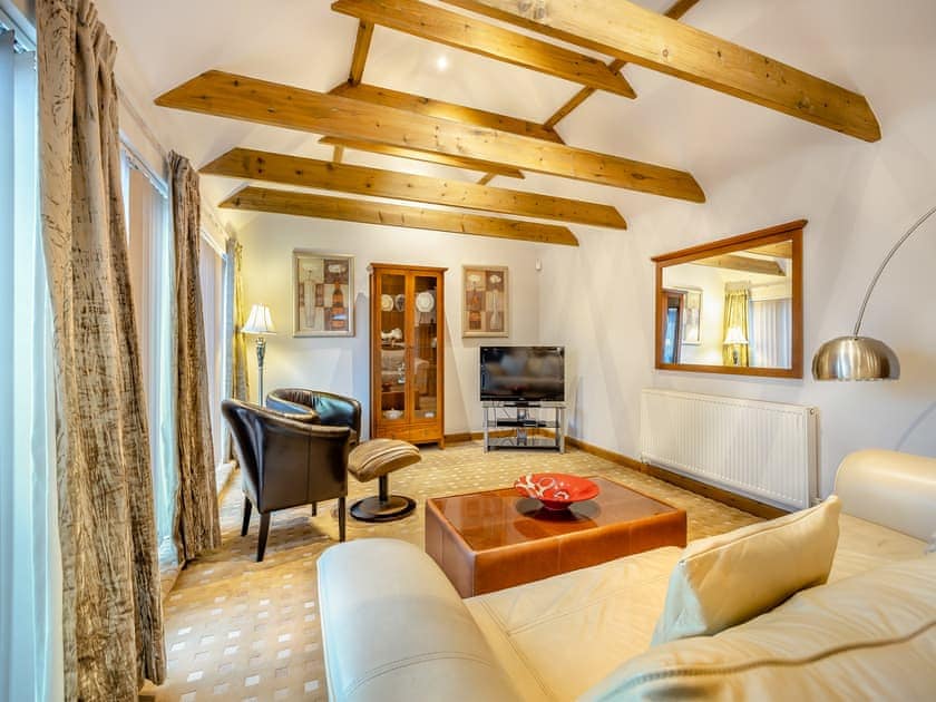 Living room | The Lodge - Holton Lodge Retreats, Holton-Le-Clay, near Cleethorpes
