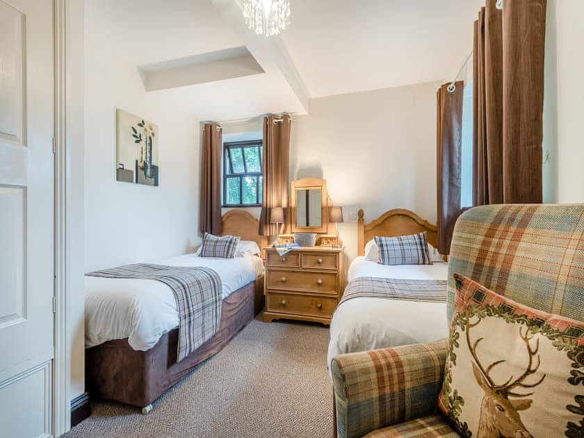 Twin bedroom | Berwyn Bank - Halls Bank Cottages, Arkleby, near Cockermouth