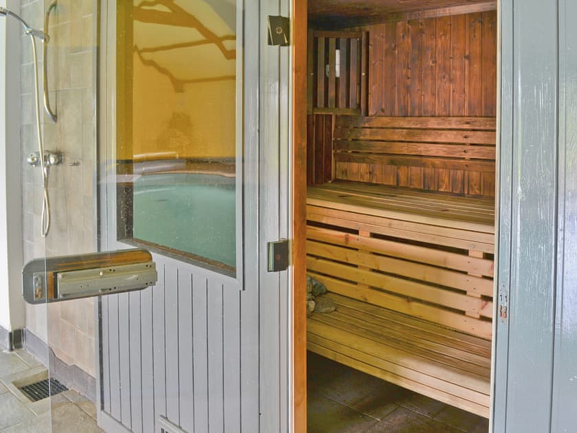 Sauna | Berwyn Bank - Halls Bank Cottages, Arkleby, near Cockermouth