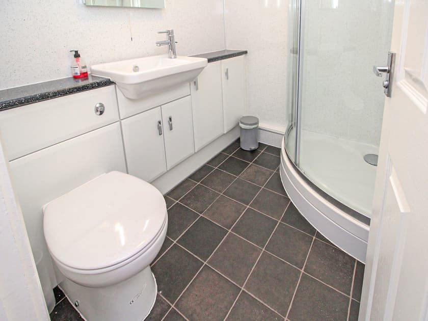 Shower room | Harbour Apartment, Porthmadog