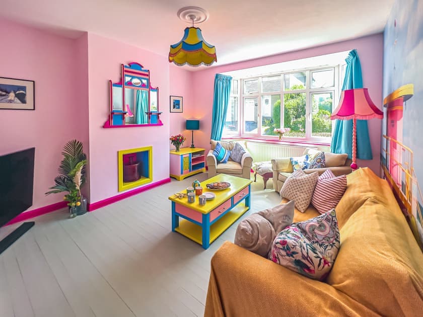 Living room | Aqua - A Beach Bedroom, Combe Martin, near Ilfracombe