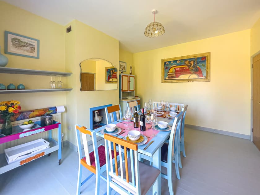 Dining room | Aqua - A Beach Bedroom, Combe Martin, near Ilfracombe