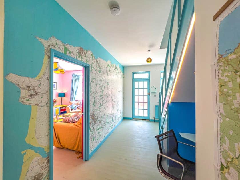 Hallway | Aqua - A Beach Bedroom, Combe Martin, near Ilfracombe