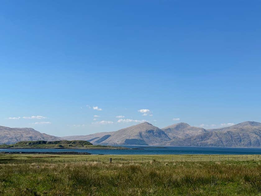 View | Sealladh Apartment - Lurach, Port Appin, near Appin