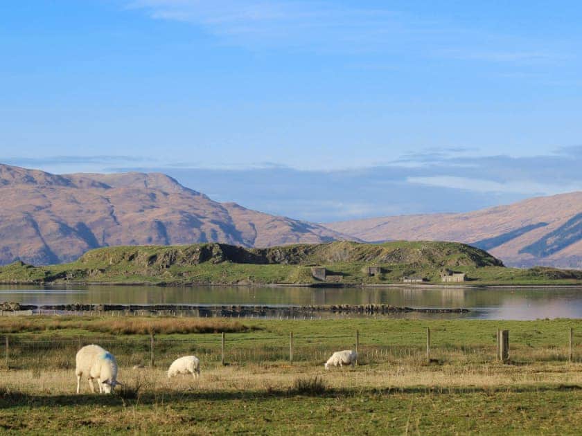 View | Sealladh Apartment - Lurach, Port Appin, near Appin