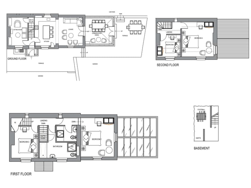 Floor plan | Rock Mews, Bakewell