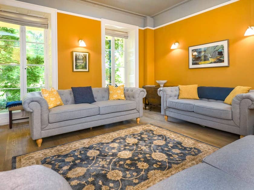 Living area | Plas Bodegroes, Pwllheli