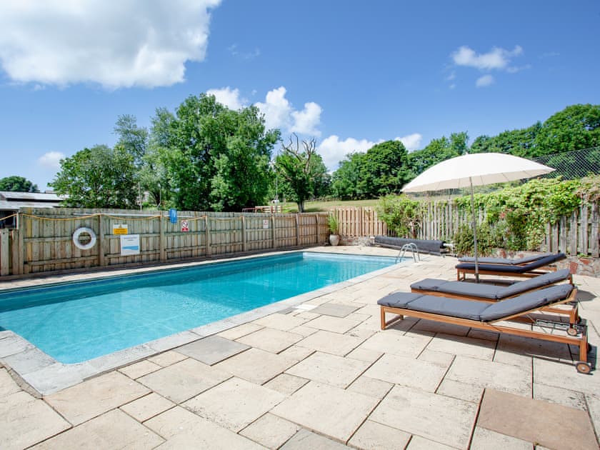 Swimming pool | Granary - Collacott Farm, Kings Nympton, near South Molton