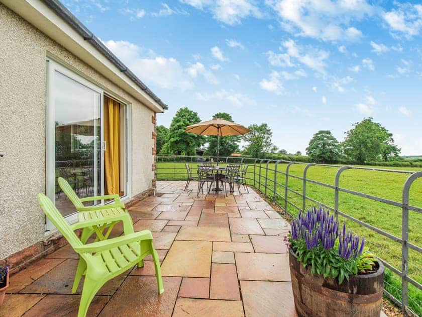 Sitting-out-area | Stackgarth - Halls Bank Cottages, Arkleby, near Cockermouth
