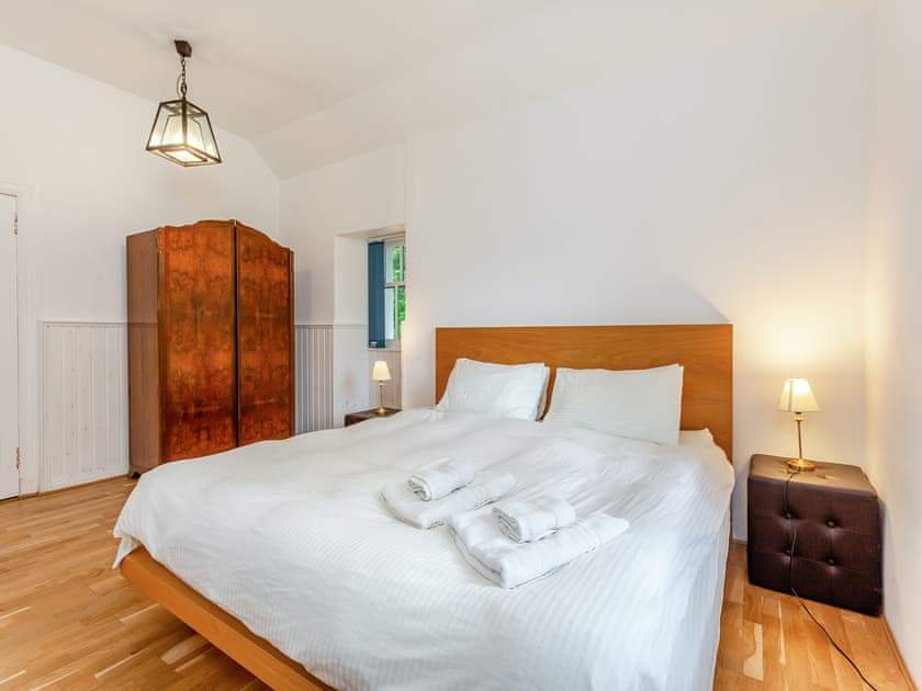 Double bedroom | Corry Lodge - Torridon Estate, Torridon