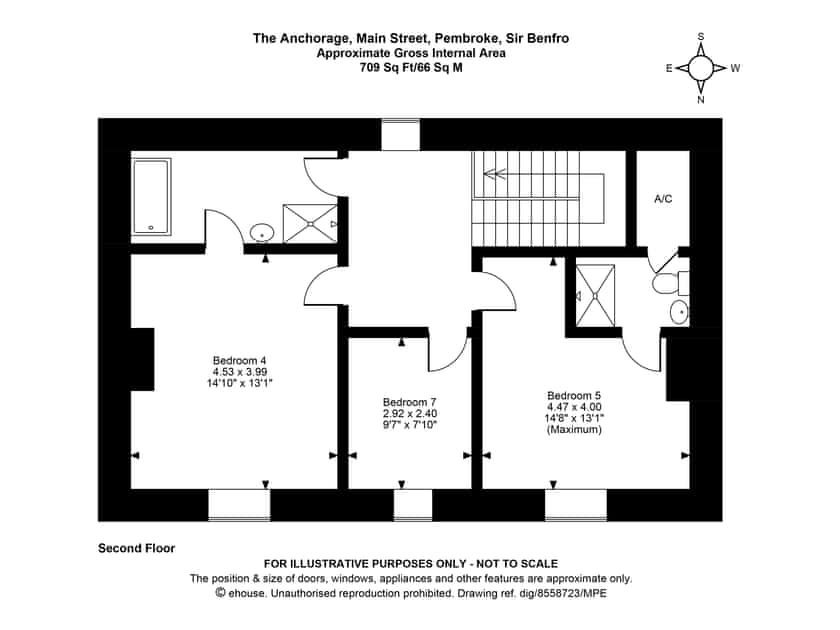 Floor plan | The Anchorage, Pembroke