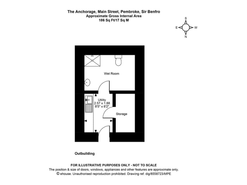 Floor plan | The Anchorage, Pembroke