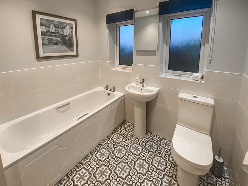 Bathroom | Sea View Cottage, Rhos on Sea