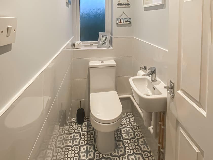 Bathroom | Sea View Cottage, Rhos on Sea