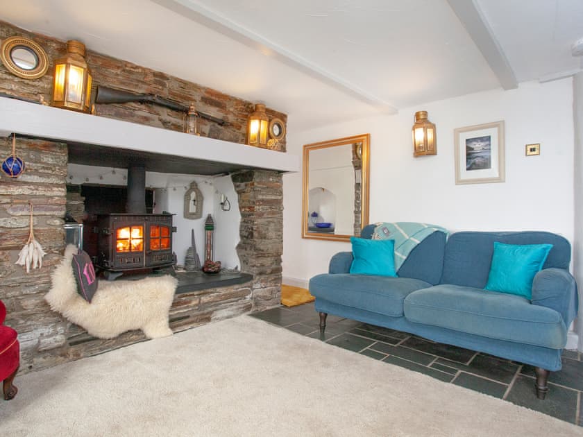 Living room | Railway Cottage, Camelford