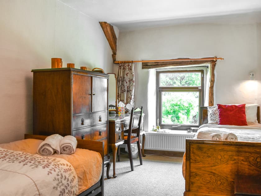 Twin bedroom | Church House - Church House Holidays, Ulpha