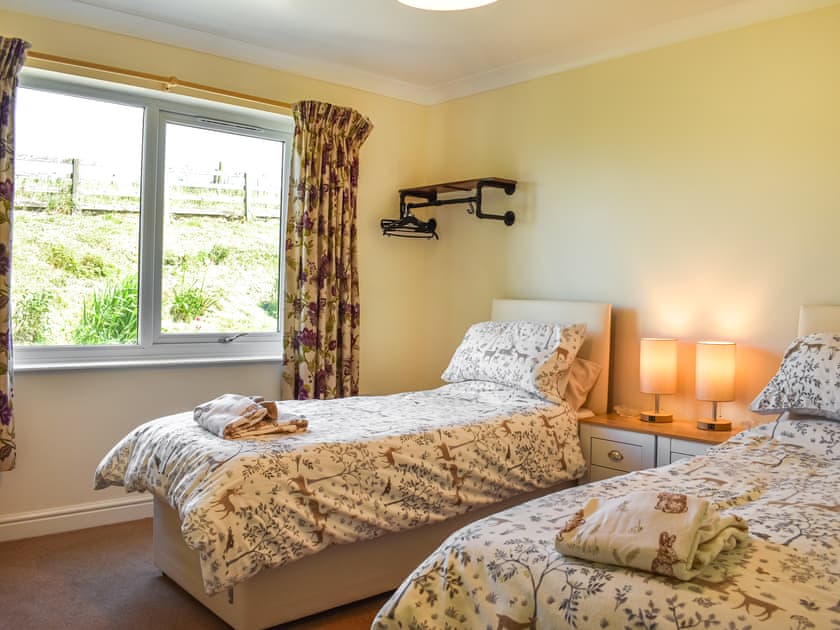 Twin bedroom | Little Glengyre Farm, Kirkcolm, near Stranraer