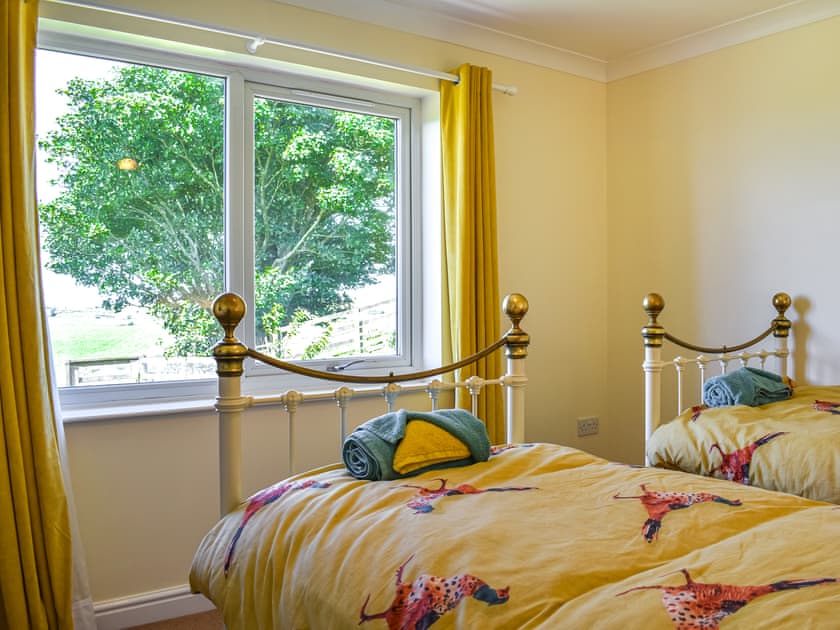 Twin bedroom | Little Glengyre Farm, Kirkcolm, near Stranraer